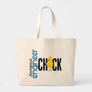 Bolsa Tote Grande Pintinho do engenheiro aeroespacial