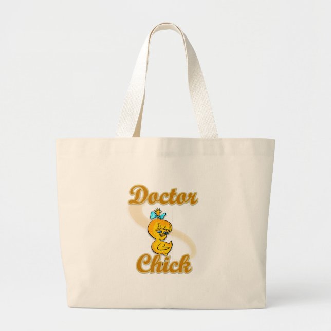 Bolsa Tote Grande Pintinho Médico (Frente)