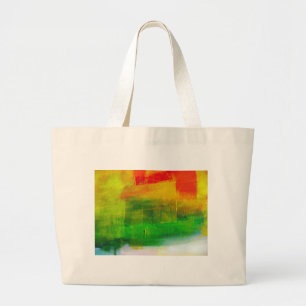 Bolsa Tote Grande pintura abstrato