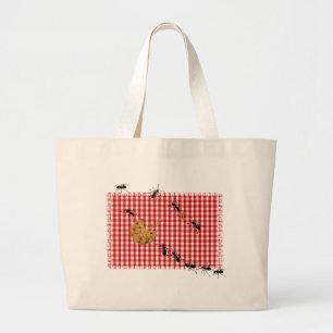 Bolsa Tote Grande Piquenique da formiga