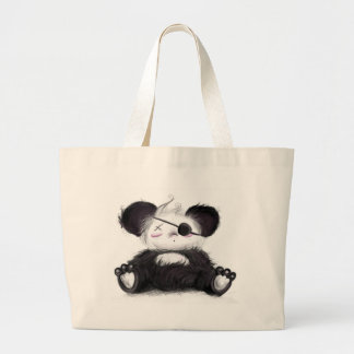 Bolsa Tote Grande Pirata da panda de Mei Mei