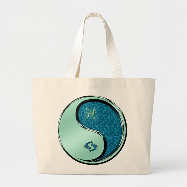 Bolsa Tote Grande Pisces the Fish (Frente)