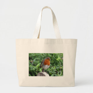 Bolsa Tote Grande Pisco de peito vermelho britânico