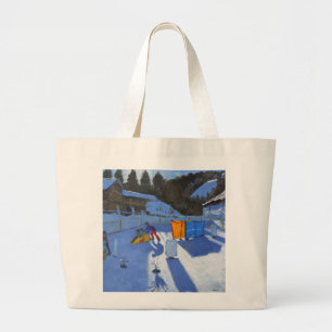 Bolsa Tote Grande pista de gelo Clusaz das crianças 2014