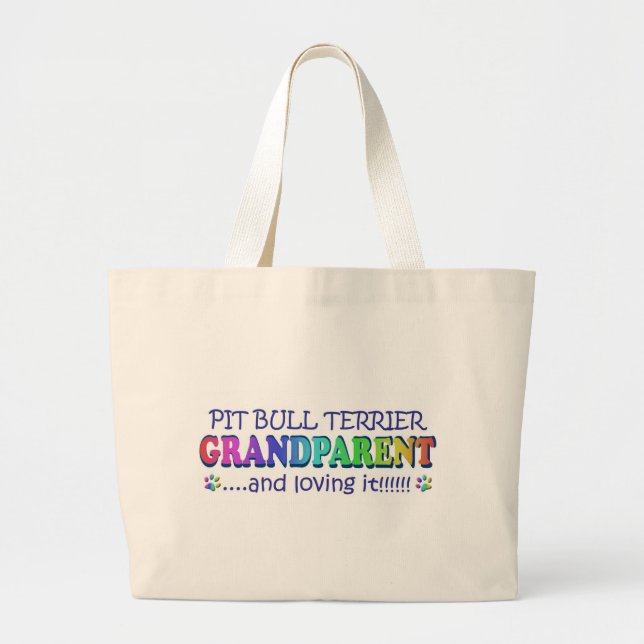 BOLSA TOTE GRANDE PITBULL (Frente)