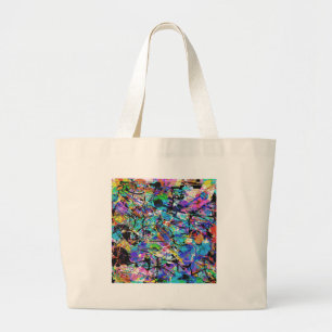 Bolsa Tote Grande Placas de tinta