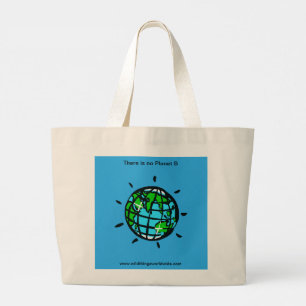 Bolsa Tote Grande Planeta Terra -