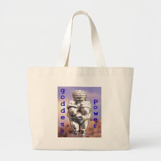 Bolsa Tote Grande Poder da deusa - Venus de Willendorf