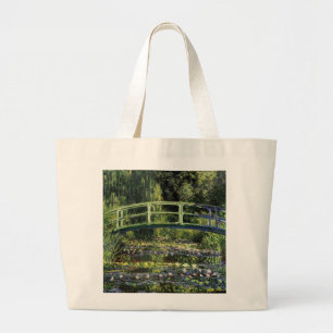 Bolsa Tote Grande Ponte aquática e japonesa