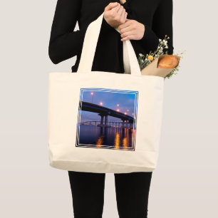 Bolsa Tote Grande Ponte Coronado em Dusk