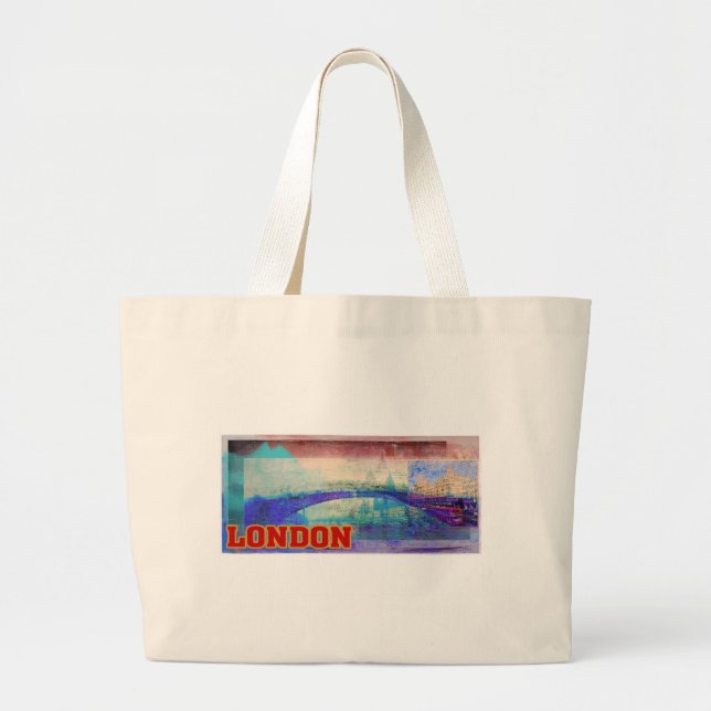 Bolsa Tote Grande Ponte de Londres (Frente)