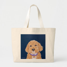 Bolsa Tote Grande Poodle Doodle