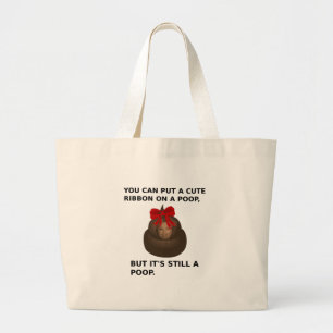 Bolsa Tote Grande Poop de Hillary