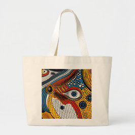 Bolsa Tote Grande Pop Art Color Splash 