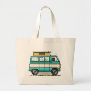 Bolsa Tote Grande Pop Parte superior Van Campista