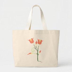 Bolsa Tote Grande Poppy turco