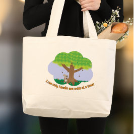 Bolsa Tote Grande Posso lidar com apenas uma crise de cada vez