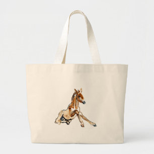 Bolsa Tote Grande Potro do ocre