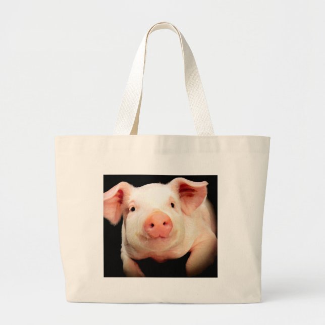 Bolsa Tote Grande Pouco leitão (Frente)