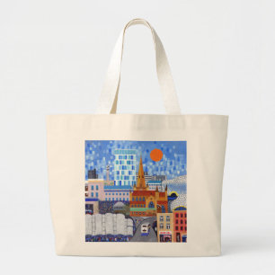 Bolsa Tote Grande Praça de touros Sun 2012