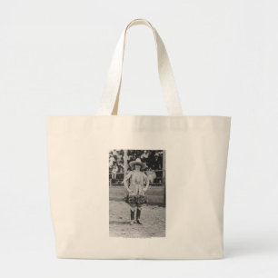Bolsa Tote Grande Pradaria Henderson cor-de-rosa