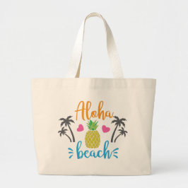 Bolsa Tote Grande Praia Aloha