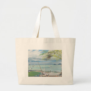Bolsa Tote Grande Praia Austrália de Airlie. 1998