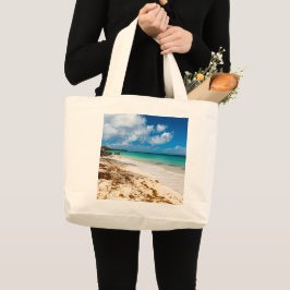 Bolsa Tote Grande praia de Anse Canot em Marie-Galante