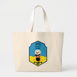 Bolsa Tote Grande Praia de Verão Essencial