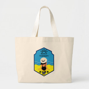 Bolsa Tote Grande Praia de Verão Essencial