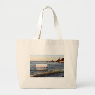 Bolsa Tote Grande Praias Sunset