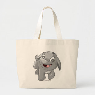 Bolsa Tote Grande Prata de Poogle