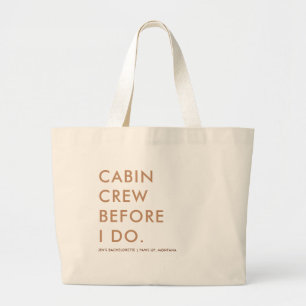 Bolsa Tote Grande Presente de Festa de solteira Terrestre do Campo d