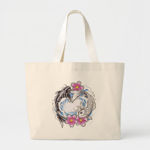 Bolsa Tote Grande Presente de Yin Yang
