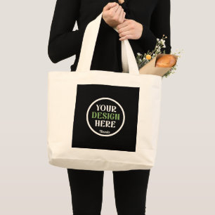 Bolsa Tote Grande Presentes de Casamento Personalizados, Elegantes, 