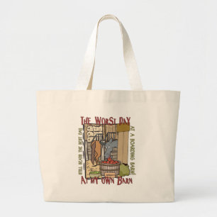 Bolsa Tote Grande Presentes de Cavalos
