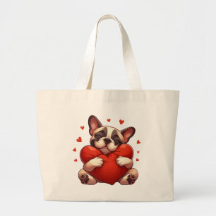 Bolsa Tote Grande Presentes de Dia dos Namorados Pitbull