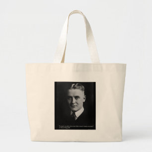 Bolsa Tote Grande Presentes e Camisetas Curiosidade Terna F Scott Fi