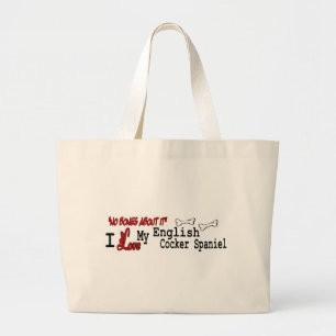 Bolsa Tote Grande Presentes Ingleses do Cocker Spaniel
