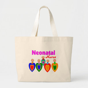 Bolsa Tote Grande Presentes Neonatal da enfermeira---Bebês adoráveis