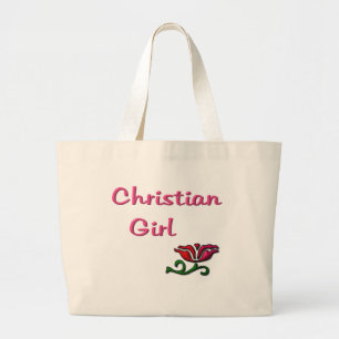 Bolsa Tote Grande Presentes para meninas cristãs