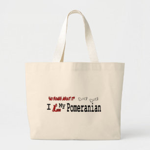 Bolsa Tote Grande presentes pomeranian