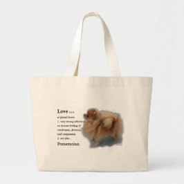 Bolsa Tote Grande Presentes Pomeranianos