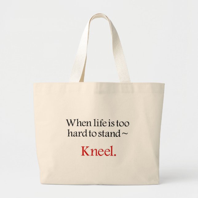 Bolsa Tote Grande Presentes religiosos (Frente)