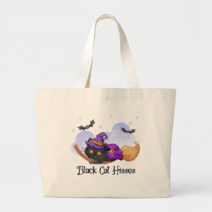 Bolsa Tote Grande Presos de Gato Preto