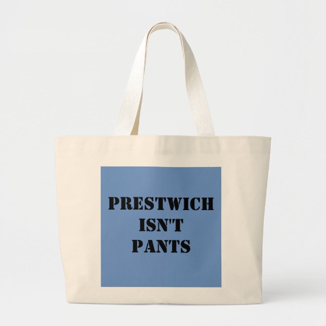 Bolsa Tote Grande Prestwich não é calça (Frente)