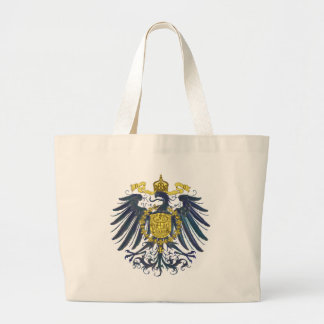 Bolsa Tote Grande Preussian metálico Eagle