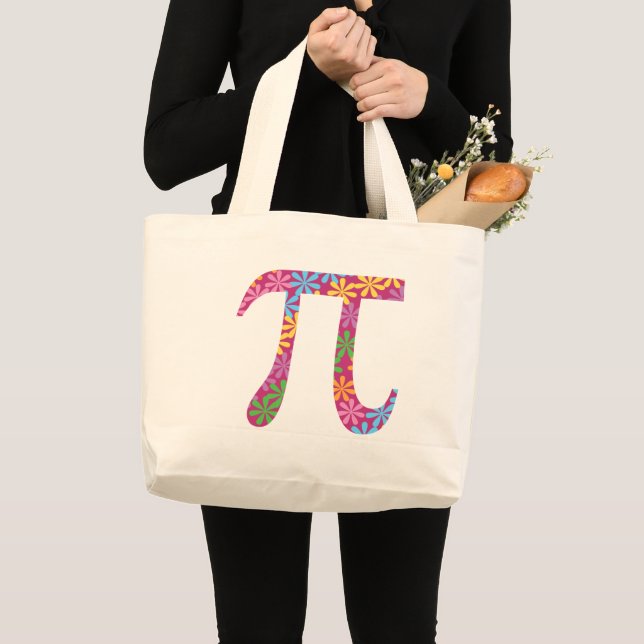 Bolsa Tote Grande Primavera Pi © Símbolo Toque Bag (Frente (produto))