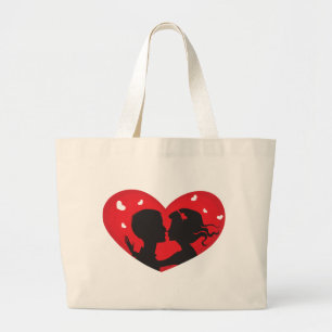 Bolsa Tote Grande Primeiro Beijo
