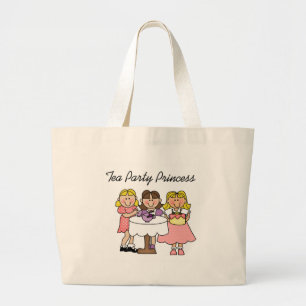 Bolsa Tote Grande Princesa do tea party
